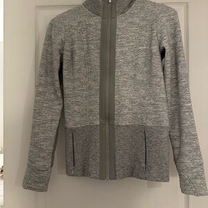 Athleta Women's Heather Gray Utility Jacket